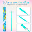 Descant Soprano Recorder Music Recorder Instrument for Kids Flute Kids Recorder with Cleaning Rod + Case Bag… by TinyTreasures Baby Boutique