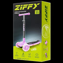 ZIFFY 3-Wheel Light-Up Kids Scooter, Kids Balance Scooter for Boys Girls with 20 Dynamic LED Lights, 4 Adjustable Height, Lean-to-Steer Design with Anti-Slip Wide Surface for Stability - Up to 110LBS by TinyTreasures Baby Boutique