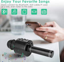 KIDWILL Wireless Bluetooth Karaoke Microphone for Kids and Adults, 5-in-1 Portable Handheld Karaoke Mic Speaker Player Recorder with Adjustable Remix FM Radio for Girls Boys Teens Adults by TinyTreasures Baby Boutique
