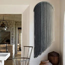Macrame Wall Hanging Dip Dyed Macrame Decor for Living Room Bedroom Boho Decor 20"