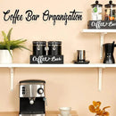 Yangbaga 2 x 63OZ Stainless Steel Coffee Canisters with Handle Shelf, Airtight Locking Clamp & Scoop, Food Storage Jars for Kitchen by CozyNest Decor