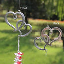 Crystal Garden Suncatcher Hanging Crystals Ornament for Window Rainbow Maker Prisms Home Decor Gift Boxed Sun Catcher Gift Idea for Mom Friends Grandma,Hearts by GreenHaven Gardens