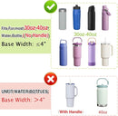 Water Bottle Carrier Bag with Strap, Water Bottle Holder Crossbody Bags for Women Men for Walking, Hiking,Cycling by TinyTreasures Baby Boutique