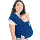 KeaBabies Baby Wrap Carrier - All in 1 Original Baby Carrier Newborn to Toddler Sling, Easy to Wear, Hands Free Bonding, Lightweight, Breathable Infant Wraps (Cobalt Blue) by TinyTreasures Baby Boutique