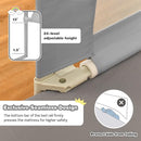 BABY JOY Bed Rail for Toddlers, 69’’ Extra Long, Height Adjustable & Foldable Baby Bed Rail Guard w/Storage Pocket & Double Safety Child Lock for Kids Twin Double Full Size Queen King Mattress (Gray) by TinyTreasures Baby Boutique