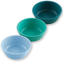 Re-Play 12 Oz. Toddler Bowls for Snack and Everyday Dining - Dishwasher and Microwave Safe - Made in USA - Set of 3-5.75" x 5.75" x 2" - Sea Glass by TinyTreasures Baby Boutique