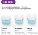 Willo Fully Automatic Kids U-Shaped Electric Toothbrush - 2 Brushing Timers, Deep-Cleans, Consistent Results, Eliminates Brushing Mistakes - Berry Splash (Small - Kids Ages 5-7 Years) by TinyTreasures Baby Boutique