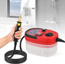 Moongiantgo Handheld Steam Cleaner, 2500W High Pressure Steamer for Cleaning, Portable Pressurized Cleaning Machine for Home Kitchen Car Detailing Grout Tile Bathroom with 1200ml Water Tank (Red) by TinyTreasures Baby Boutique
