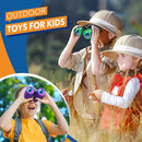 LET'S GO! Boy Toys Age 3-7 Kids Binoculars for Bird Watching|Hiking|Camping Toy for 3 4 5 6 7 Year Old Boy Girl Birthday Gifts Outdoor Travel Toys for Kid Boys Ages 3-6 Stocking Stuffers by TinyTreasures Baby Boutique