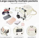 Water Bottle Holder with Strap 32 40oz Crossbody Insulated Water Bottle Carrier Sling Bag with Adjustable Wide Strap and Phone Purse 5 Pockets for Walking Hiking Gym Travel by TinyTreasures Baby Boutique
