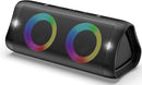 DONOW Portable Bluetooth Speaker with Lights, 30W Stereo Sound, Bass Boost, IPX5 Waterproof, 20H Playtime, Built-in Mic, Speakers Bluetooth Wireless for Home, Party, Outdoor, Travel(Black) by TinyTreasures Baby Boutique