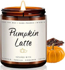 Auelife Fall Candles, Pumpkin Latte Scented Candle – Fall Soy Candle for Home | Autumn Aromatherapy Candles| Pumpkin Scented for Autumn Home Décor & Cozy Gift for Women by CozyNest Decor