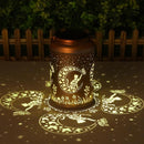 Solar Lanterns Outdoor Waterproof - Cat Garden Decor Birthday Gifts for Women Mom Grandma Hanging Solars Lights Metal Solar Lantern for Outside, Patio, Outdoor, Yard, Backyard, Porch by GreenHaven Gardens
