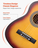 VEVOR Acoustic Guitar, Classical Guitar Starter Kit for Beginners, with Nylon Strings, Basswood Guitar, for Kids Adults Girls Boys Students by TinyTreasures Baby Boutique