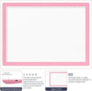 iVyne Corded A4 Light Pad for Diamond Painting & Art Projects – LED Light Board with Diamond Art Accessories – Ultra-Thin & Portable Diamond Dot Light Board, Perfect for Artists - Pink by TinyTreasures Baby Boutique