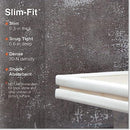 Roving Cove Slim-Fit Corner Edge Protector for Baby Proofing (Small 15ft Edge 4 Corners), Furniture Safety Bumper Guard, Soft NBR Rubber Foam, 3M Adhesive, Oyster White (Off White) by TinyTreasures Baby Boutique