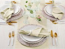 Solino Home Linen Birch Table Runner 132 Inches Long - 100% Pure Linen Extra Long Table Runner 14 x 132 Inch for Fall, Autumn, Thanksgiving - Fete by CozyNest Decor