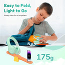 EarFun K2 Kids Bluetooth Headphones, Kids Headphones with Volume Limited, 40H Playtime, Built-in Mic, Stereo Sound, Foldable Over-Ear Headphone for School/Travel/iPad/Tablet, Green by TinyTreasures Baby Boutique
