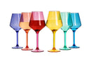 European Style Crystal, Stemmed Wine Glasses