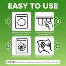 Heavy Duty Dishwasher Cleaner and Deodorizer Tablets, Descaler, Deep Cleaning, Natural Odor and Smell Remover, Calcium, Limescale, Hard Water Marks, Grease, Septic Safe Pods (12 Tabs - 1 Yr Supply) by TinyTreasures Baby Boutique