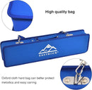 EastRock 37 Key Melodica Instrument Keyboard Soprano Piano Style with Mouthpiece Tube Sets and Carrying Bag for Beginners Adults Gift Blue by TinyTreasures Baby Boutique