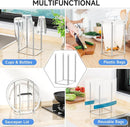 Water Bottle Drying Rack, Stainless Steel Bottle Dryer Rack, Baby Bottles Rack Dryer, Cup Drying Rack, Reusable Bag Drying Stand, Kitchen Stand Holder for Glass Bottles, Water Cups, Plastic Bag by TinyTreasures Baby Boutique