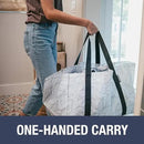 CleverMade Under Bed Storage Bag - Collapsible Storage for Shoes and Clothes Easy Use - Heavy Duty Utility Bag Home by CozyNest Decor
