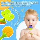 Baby Teething Toys(5 Pack) - Tinabless Infant Teething Keys&Silicone Teething Mitten for Babies Over 3 Months, BPA-Free, Natural Organic Freezer Safe for Infants and Toddlers(Blue) by TinyTreasures Baby Boutique