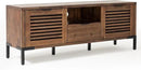 Bme Millie Solid Wood TV Stand for TVs up to 65 Inches, Modern Farmhouse TV Stand with Rustic Charm, TV Stands for Living Room, Chestnut by CozyNest Decor