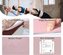 UMINEUX Yoga Mat Extra Thick 1/3'' & 2/5" Non Slip Yoga Mats for Women Eco Friendly TPE Fitness Exercise Mat with Carrying Sling & Storage Bag by TinyTreasures Baby Boutique