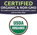 Organic Seeds Essential Variety Pack - 10 Individual Packs - 2025 Season - Summer Squash, Cherry Tomatoes, Arugula, Broccoli and More! for Indoor & Outdoor Planting (Non-GMO, Certified Organic) by GreenHaven Gardens