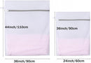 Mesh Laundry Bags, Mesh Wash Bags, Durable Mesh Structure with Strong Zipper, Suitable for Underwear, Delicate Clothes, Pants, Shoes, Socks Washing (Honey mesh, Extra Large 24*36in+36*44in) by TinyTreasures Baby Boutique