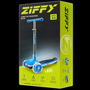 ZIFFY 3-Wheel Light-Up Kids Scooter, Kids Balance Scooter for Boys Girls with 20 Dynamic LED Lights, 4 Adjustable Height, Lean-to-Steer Design with Anti-Slip Wide Surface for Stability - Up to 110LBS by TinyTreasures Baby Boutique