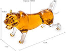 Tiger Decanter 1000ml 11"L Whiskey