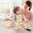 Yutin 5 Individual STEM Science Kits for Kids, Wood Arts and Craft Kits, STEM Toys for Boys Girls Age 8-12 5-7 8 10 12 13 14 Gift Idea, 3D Puzzles Building Engineering Model Set by TinyTreasures Baby Boutique