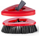 Scrub Brush with Refill Base, Spin Mop Head Scrubber Replacement Compatible with O Cedar EasyWring 1-Tank System, Hard Bristles Floor Scrubber, Tub & Tile Cleaning Brush for Bathroom, Kitchen, Patio by CozyNest Decor