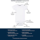 Gerber baby-boys 5 Pack Onesies Multi-packs Bundle Interlock 180 Gsm by TinyTreasures Baby Boutique