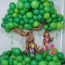 130pcs Green Balloons Different Sizes 18" 12" 10" 5" Party Latex Balloons for Birthday Dinosaur Baby Shower St. Patrick's Day Summer Jungle Forest Safari Party Decorations by CozyNest Decor