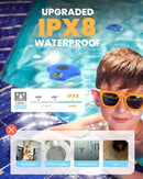 BALDR Pool Thermometer Floating Easy Read, IPX8 Waterproof, Solar Powered Digital Pool Thermometer with LCD Screen for Swimming Pool/Hot Tub/Aquarium (Navy) by GreenHaven Gardens