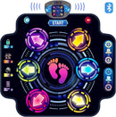 【Upgraded】KIZJORYA Dance Mat for Kids, Electronic Light-up Dance Pad with Wireless Bluetooth 5 Speeds 9 Levels, Dancing Mat for Toddlers Music Game Dance Toy for Girls Boys 3 4 5 6 7 8 9 10+ Year Old by TinyTreasures Baby Boutique