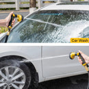 FANHAO Garden Hose Nozzle Heavy Duty, 100% Metal Water Hose Sprayer with 8 Spray Patterns, High Pressure Spray Nozzle Thumb Control On Off Valve for Outdoor Lawn & Plant Watering, Car & Pet Washing by GreenHaven Gardens