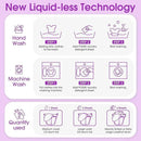 Poesie Laundry Detergent Sheets Lavender Scent 160 Sheets 80 Large Loads Soap Sheets Eco-Friendly Zero Plastic Hypoallergenic Portable Green Package Liquid Less HE Washing Detergent Strips for Save Place Traveling No Waste by CozyNest Decor
