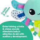 Lamaze Clip On Car Seat and Stroller Toy - Alise The Axolotl - Crinkle Car Seat Toys and Stroller Toys - Sensory Toys for Babies - Travel Toys for Car - Infant Toys Ages 0 Months and Up by TinyTreasures Baby Boutique