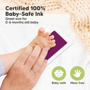 4-Pack Inkless Baby Hand and Footprint Kit - Mess Free Ink Pad for Newborn Keepsake, Dog Nose & Paw Print Kit, Clean Touch Ink Pad for Baby Hand & Footprints, Ideal New Mom Gifts (Halloween) by TinyTreasures Baby Boutique