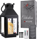 Memorial Lantern, Sympathy Gifts for Loss of Mom/Loved One, Bereavement Gifts, in Memory of Loved One Lantern,Celebration of Life, Memorial Gifts, Funeral Lantern,A Limb has Fallen from The Family.. by CozyNest Decor