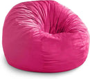 Hobestluk 3FT Bean Bag Chair Giant Bean Bag Chairs for Adults Large Bean Chairs with Removable Cover, Beanbag Chair with Filler, Adult Bean Bag Chairs for Living Room, Bedroom by CozyNest Decor