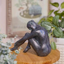 Guichifun Yoga Dancer Statue Home Decoration - Resin Bronze Sculpture Modern Creative Home Garden Statue Handicrafts Art Ware Décor Office Room or Outdoor Gifts 7.8 x 3 x 5.8 Inch by CozyNest Decor