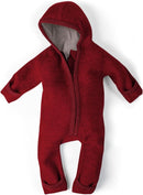 Ehrenkind® WOOLEN JUMPSUIT for Infants and Kids, Warm infant One-Piece made of natural virgin wool with zipper by TinyTreasures Baby Boutique