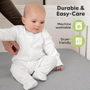KeaBabies 2-Pack Organic Crib Sheets for Boys, Girls - 52x28 Fitted Crib Mattress Sheet Neutral, Breathable Jersey Cotton Cover for Baby Bed, Toddler Mattress, Soft & Cute Prints (Storm) by TinyTreasures Baby Boutique