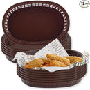 TableCraft Products C1076BR Cash and Carry Basket, Chicago, Brown (Pack of 12) by GreenHaven Gardens